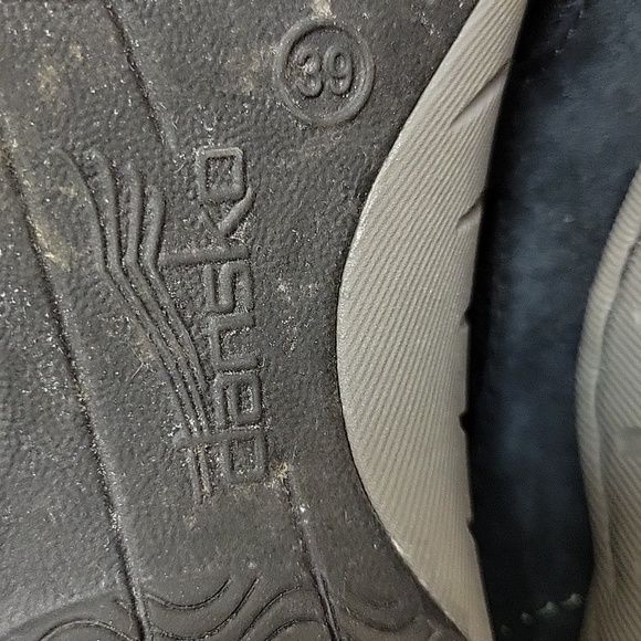 Dansko Hilda Black Maryjane Sz 39. Women's US 8.5-9. Leather Fabric Upper - Picture 7 of 10